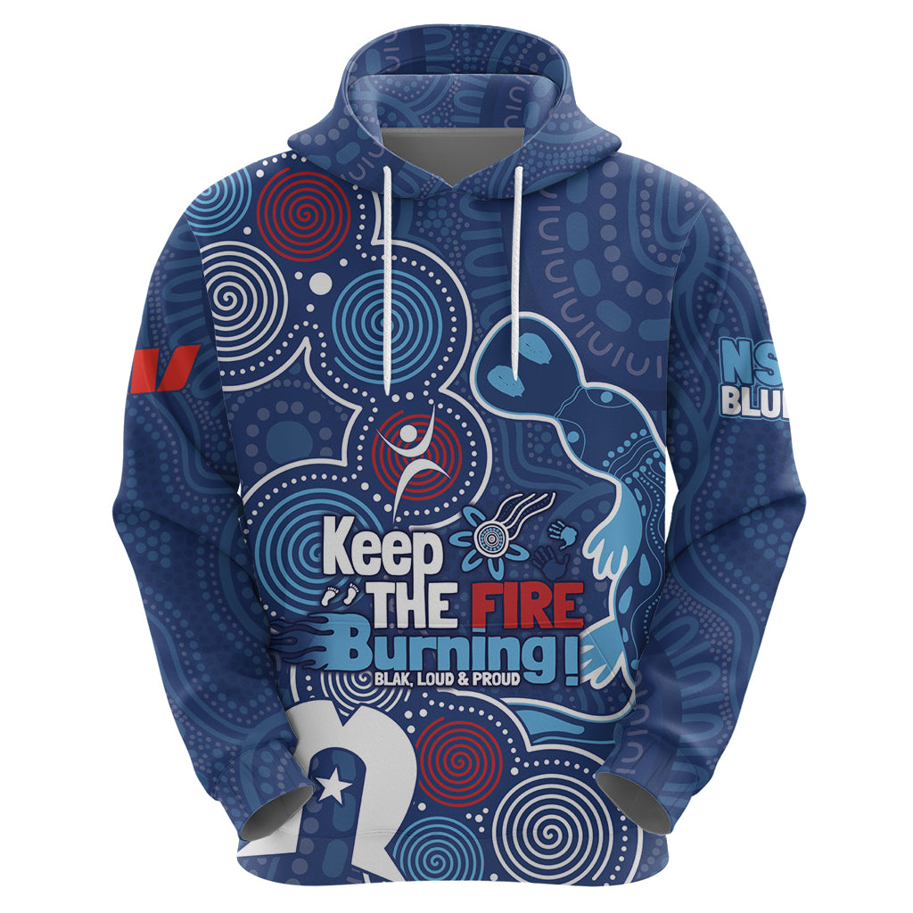 NAIDOC Week Hoodie NSW Blues Platypus