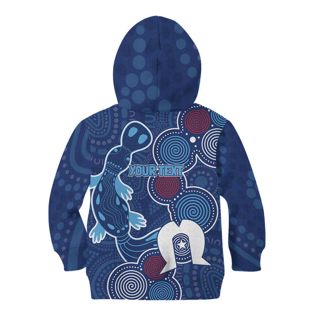 NAIDOC Week Kid Hoodie NSW Blues Platypus