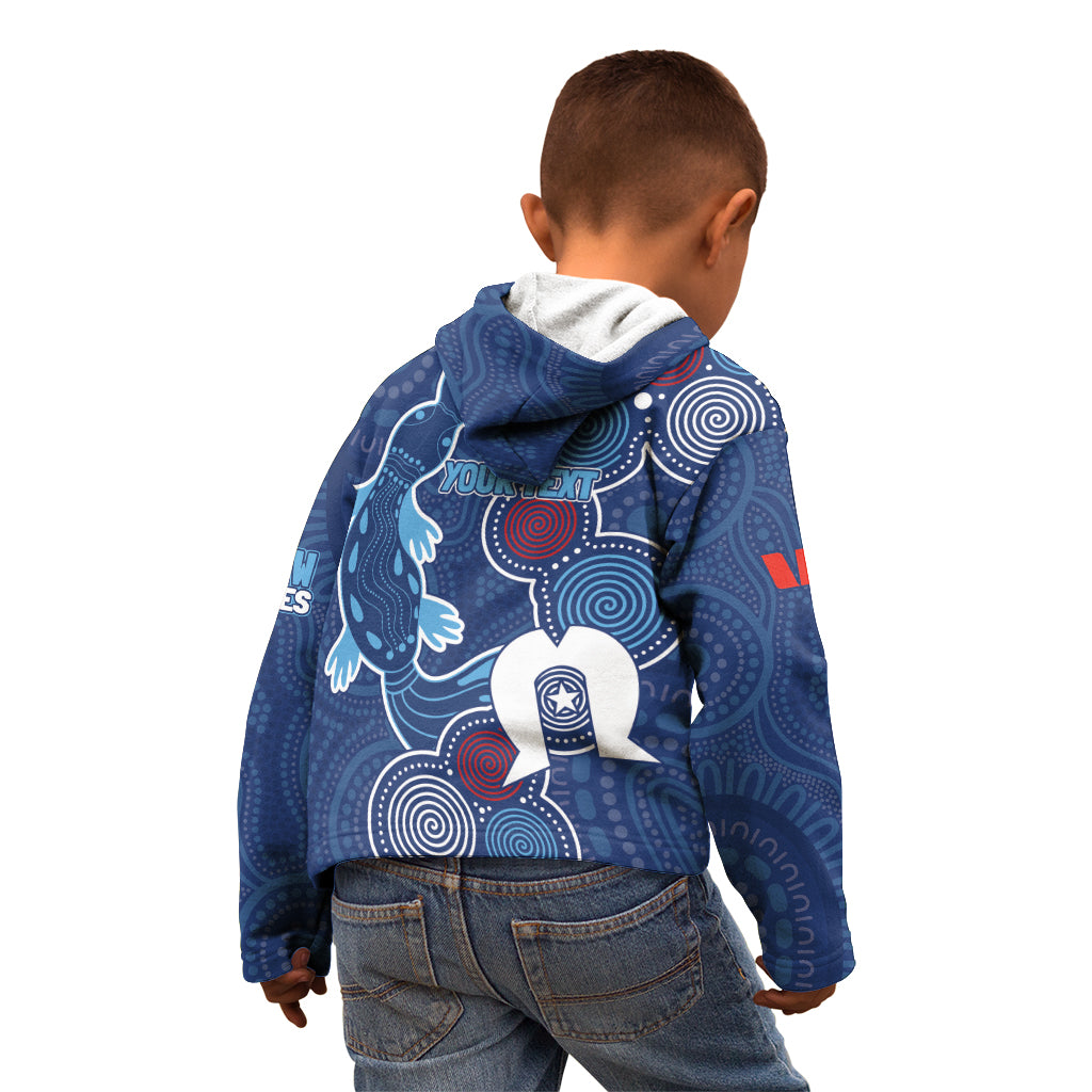 NAIDOC Week Kid Hoodie NSW Blues Platypus