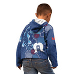 NAIDOC Week Kid Hoodie NSW Blues Platypus