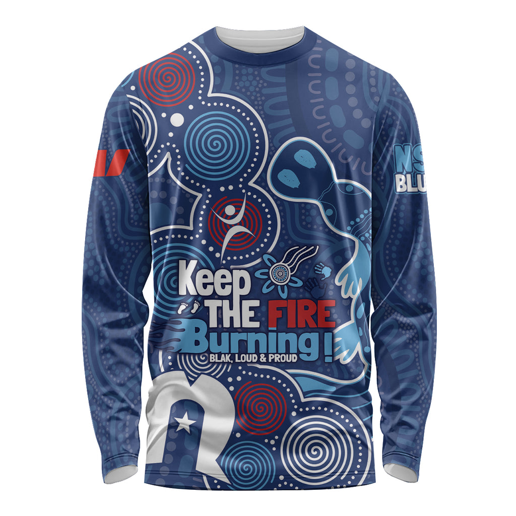NAIDOC Week Long Sleeve Shirt NSW Blues Platypus