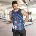 NAIDOC Week Men Tank Top NSW Blues Platypus