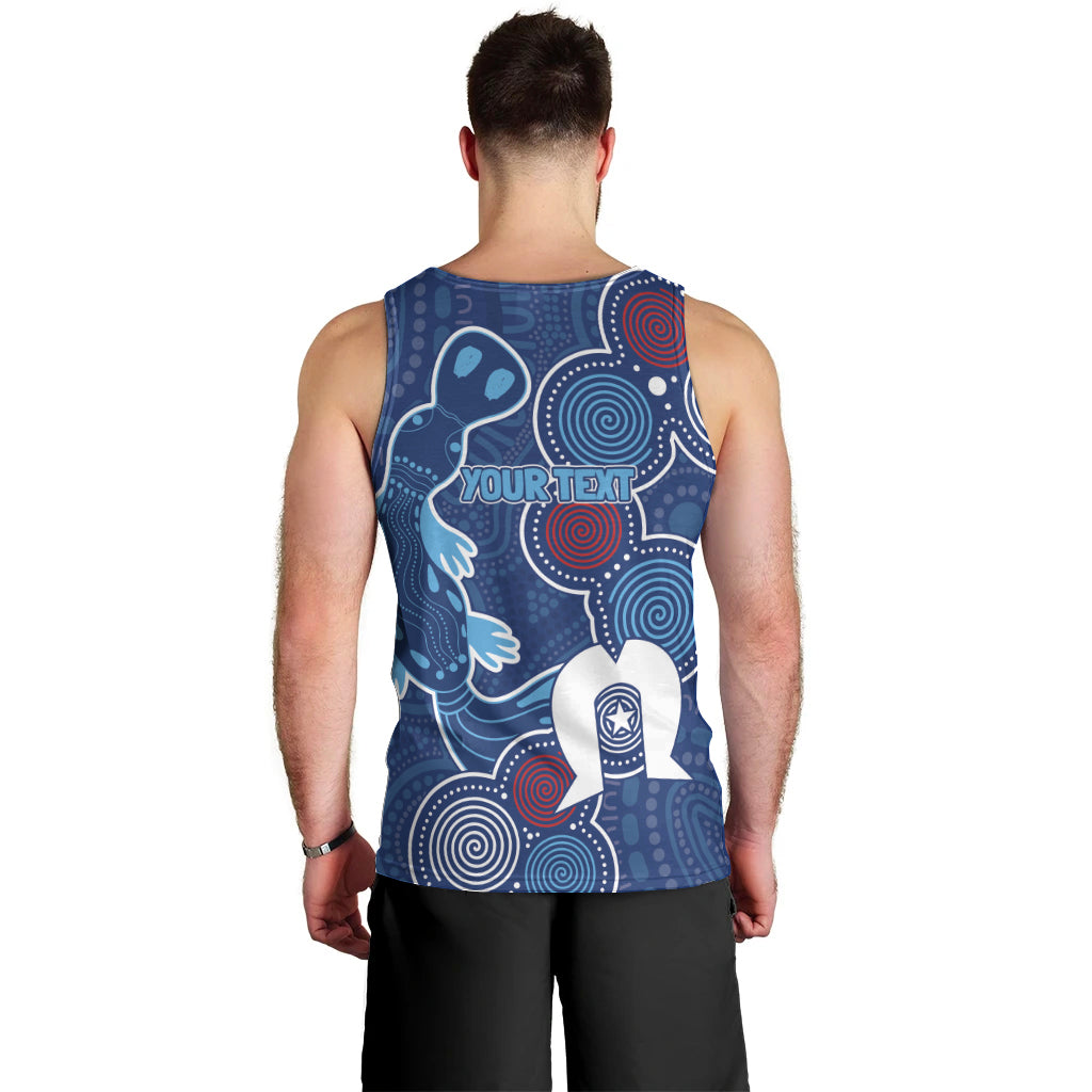 NAIDOC Week Men Tank Top NSW Blues Platypus