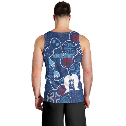 NAIDOC Week Men Tank Top NSW Blues Platypus
