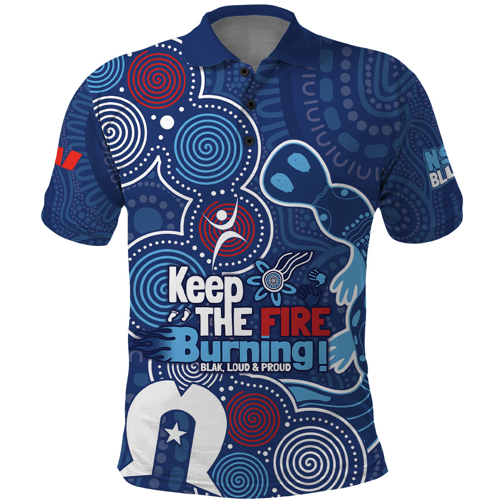 NAIDOC Week Polo Shirt NSW Blues Platypus