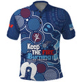 NAIDOC Week Polo Shirt NSW Blues Platypus