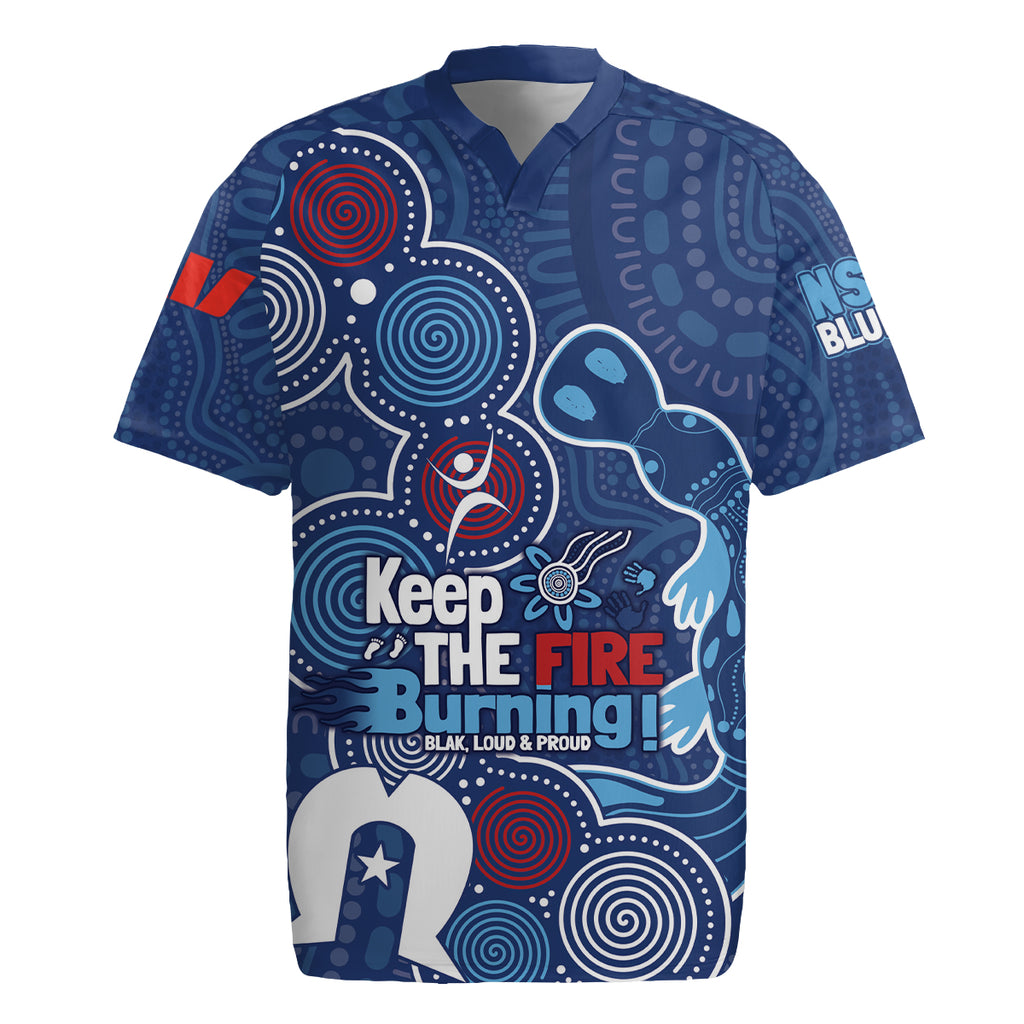 NAIDOC Week Rugby Jersey NSW Blues Platypus