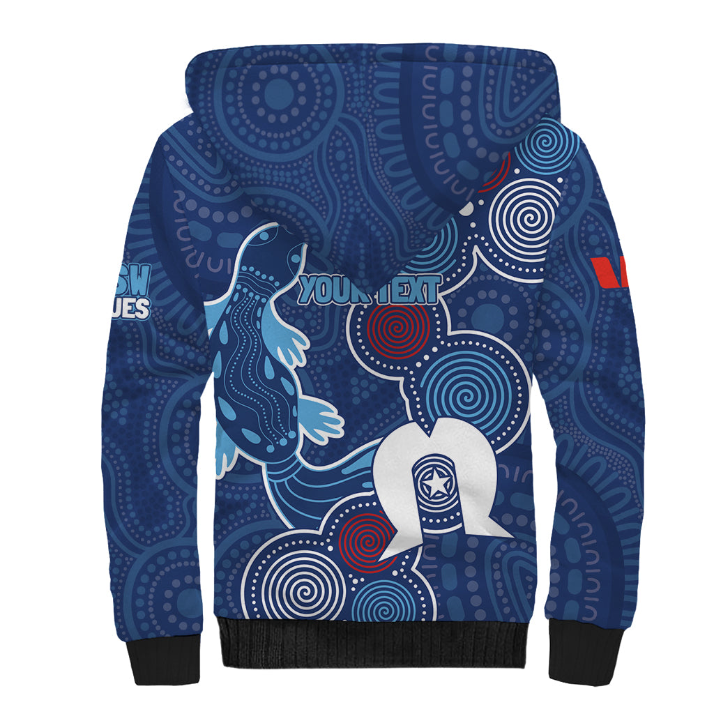 NAIDOC Week Sherpa Hoodie NSW Blues Platypus