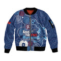 NAIDOC Week Sleeve Zip Bomber Jacket NSW Blues Platypus