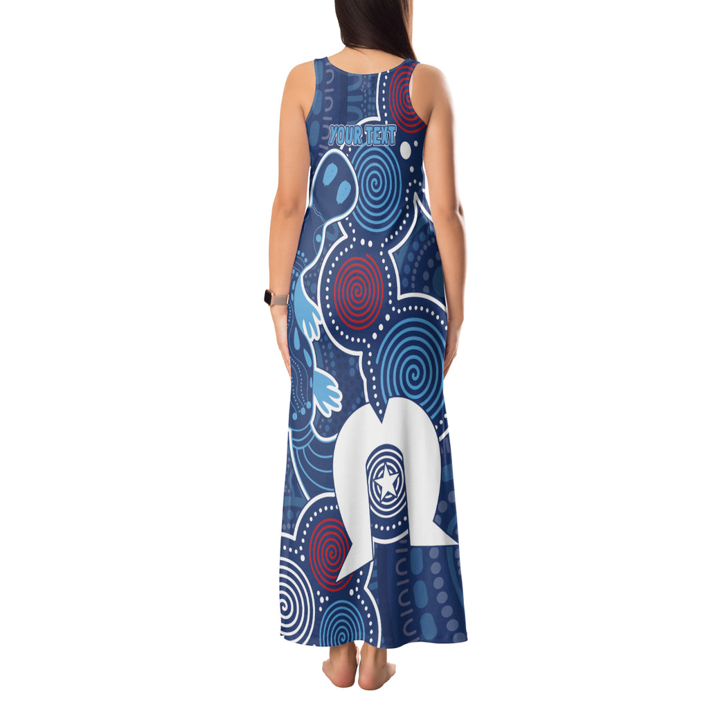 NAIDOC Week Tank Maxi Dress NSW Blues Platypus