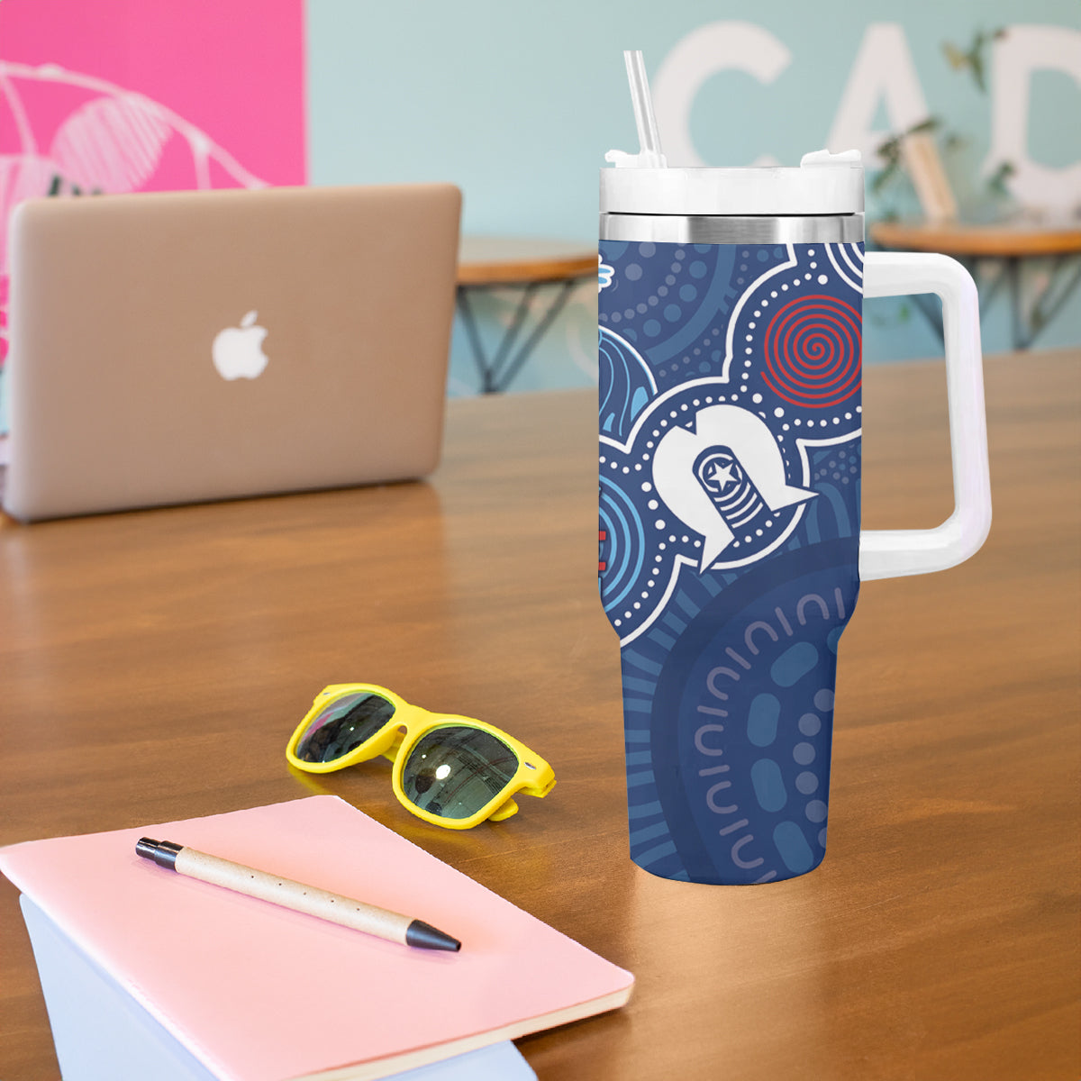 NAIDOC Week Tumbler With Handle NSW Blues Platypus