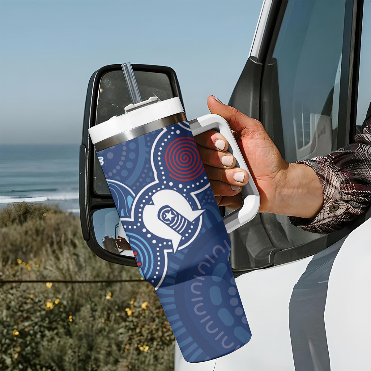 NAIDOC Week Tumbler With Handle NSW Blues Platypus