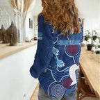 NAIDOC Week Women Casual Shirt NSW Blues Platypus