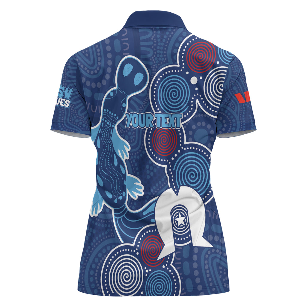 NAIDOC Week Women Polo Shirt NSW Blues Platypus
