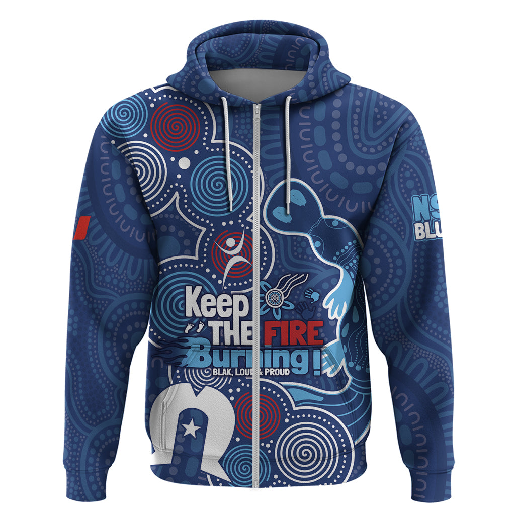 NAIDOC Week Zip Hoodie NSW Blues Platypus