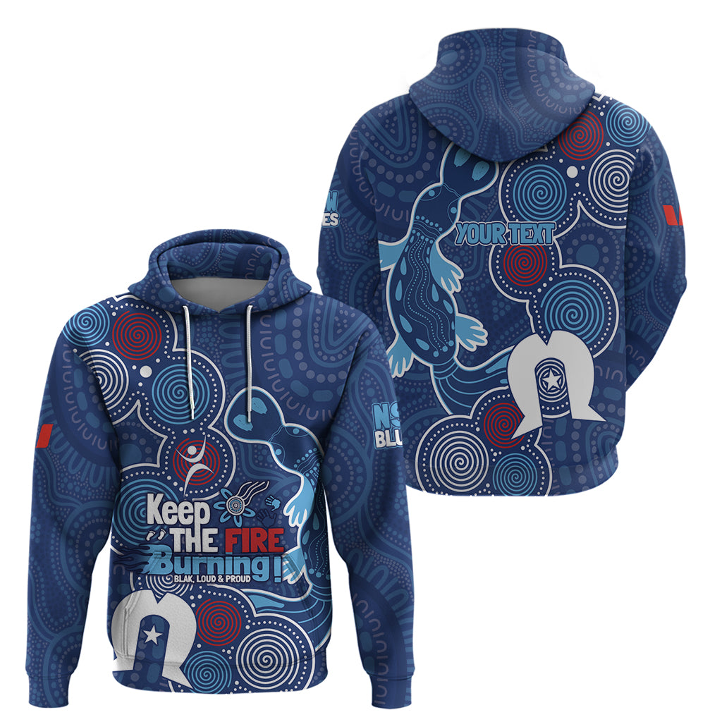 NAIDOC Week Zip Hoodie NSW Blues Platypus