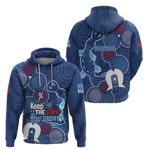 NAIDOC Week Zip Hoodie NSW Blues Platypus