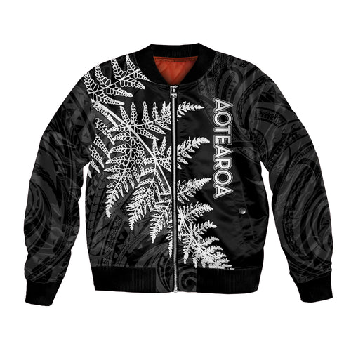 personalised-new-zealand-rugby-bomber-jacket-world-cup-2023-silver-fern-champions