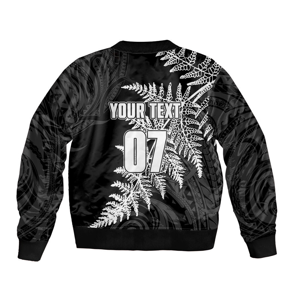 personalised-new-zealand-rugby-bomber-jacket-world-cup-2023-silver-fern-champions