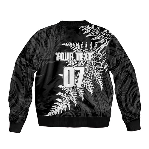 personalised-new-zealand-rugby-bomber-jacket-world-cup-2023-silver-fern-champions