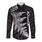 personalised-new-zealand-rugby-long-sleeve-button-shirt-world-cup-2023-silver-fern-champions