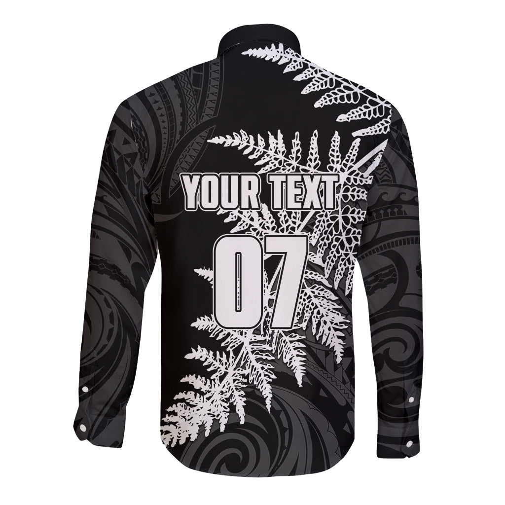 personalised-new-zealand-rugby-long-sleeve-button-shirt-world-cup-2023-silver-fern-champions