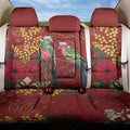 Merry Chrissie Australia King Parrots Back Car Seat Cover Aboriginal Art - Aussie Hoodie