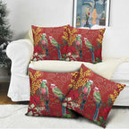 Merry Chrissie Australia King Parrots Pillow Cover Aboriginal Art - Aussie Hoodie