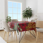 Merry Chrissie Australia King Parrots Tablecloth Aboriginal Art - Aussie Hoodie
