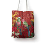 Merry Chrissie Australia King Parrots Tote Bag Aboriginal Art - Aussie Hoodie