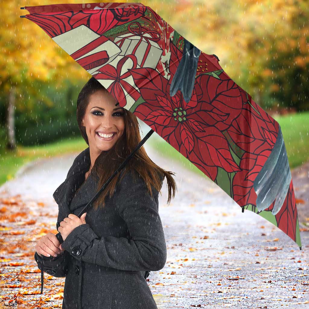Merry Chrissie Australia King Parrots Umbrella Aboriginal Art - Aussie Hoodie