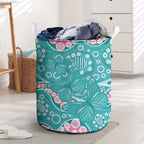 Australia Hereditary Cancer Awareness Laundry Basket Aboriginal Butterflies - Aussie Hoodie