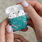 Australia Hereditary Cancer Awareness AirPods Case Aboriginal Butterflies - Aussie Hoodie