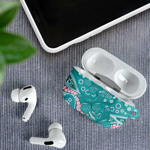 Australia Hereditary Cancer Awareness AirPods Case Aboriginal Butterflies - Aussie Hoodie