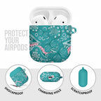 Australia Hereditary Cancer Awareness AirPods Case Aboriginal Butterflies - Aussie Hoodie