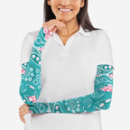 Australia Hereditary Cancer Awareness Arm Sleeves Aboriginal Butterflies - Aussie Hoodie