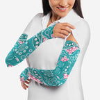 Australia Hereditary Cancer Awareness Arm Sleeves Aboriginal Butterflies - Aussie Hoodie