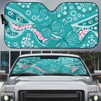 Australia Hereditary Cancer Awareness Auto Sun Shade Aboriginal Butterflies - Aussie Hoodie