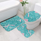 Australia Hereditary Cancer Awareness Bathroom Set Aboriginal Butterflies - Aussie Hoodie