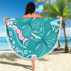 Australia Hereditary Cancer Awareness Beach Blanket Aboriginal Butterflies - Aussie Hoodie