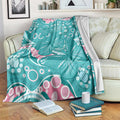 Australia Hereditary Cancer Awareness Blanket Aboriginal Butterflies - Aussie Hoodie