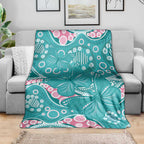 Australia Hereditary Cancer Awareness Blanket Aboriginal Butterflies - Aussie Hoodie