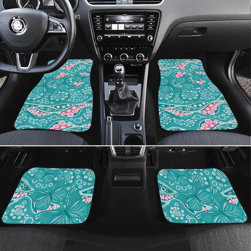 Australia Hereditary Cancer Awareness Car Mats Aboriginal Butterflies - Aussie Hoodie