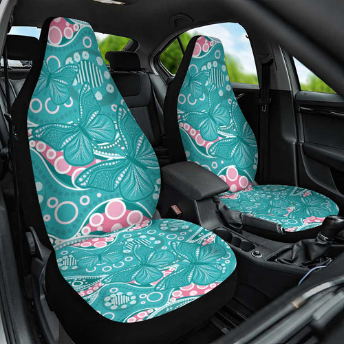 Australia Hereditary Cancer Awareness Car Seat Cover Aboriginal Butterflies - Aussie Hoodie
