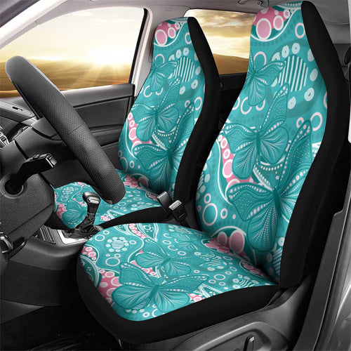 Australia Hereditary Cancer Awareness Car Seat Cover Aboriginal Butterflies - Aussie Hoodie