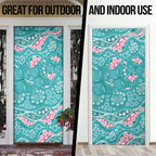 Australia Hereditary Cancer Awareness Door Cover Aboriginal Butterflies - Aussie Hoodie