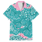 Australia Hereditary Cancer Awareness Family Matching Mermaid Dress and Hawaiian Shirt Aboriginal Butterflies - Aussie Hoodie