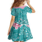 Australia Hereditary Cancer Awareness Family Matching Puletasi and Hawaiian Shirt Aboriginal Butterflies - Aussie Hoodie