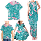 Australia Hereditary Cancer Awareness Family Matching Tank Maxi Dress and Hawaiian Shirt Aboriginal Butterflies - Aussie Hoodie