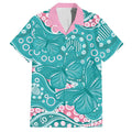 Australia Hereditary Cancer Awareness Hawaiian Shirt Aboriginal Butterflies - Aussie Hoodie